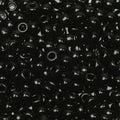 Miyuki Seed Beads - Opaque Black 8/0, 10 gram Miyuki