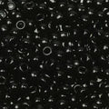 Miyuki Seed Beads - Black 15/0, 10 gram Miyuki