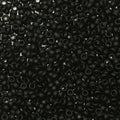 Miyuki Seed Beads - Matte Black 15/0, 10 gram Miyuki