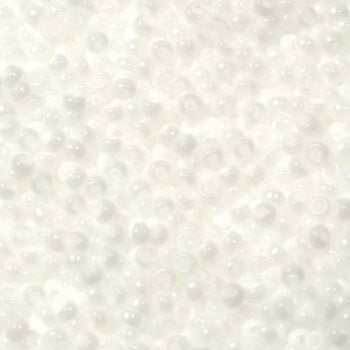 Miyuki Seed Beads - Opaque Chalk White 15/0, 10 Gram Miyuki