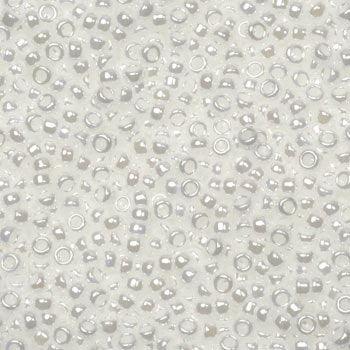 Miyuki Seed Beads - White Pearl 15/0, 10 Gram Miyuki