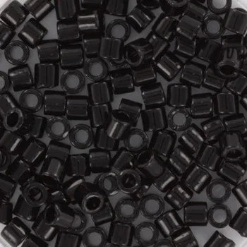 Miyuki Delica - Black 8/0, 5 gram Miyuki