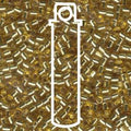 Miyuki Delica - Silver Lined Gold 8/0, 6,8 gram Miyuki