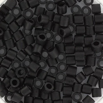 Miyuki Delica - Matte Black 8/0, 5 gram Miyuki