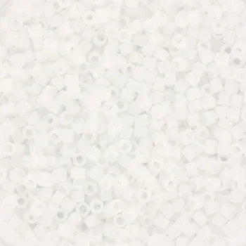 Miyuki Delica - Opaque Chalk White 11/0, 5 gram Miyuki