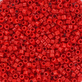 Miyuki Delica - Opaque Dark Cranberry 11/0, 5 gram Miyuki
