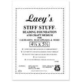Bas för pärlbroderi - Lacy´s Stiff Stuff, liten 1 styck Lacy´s