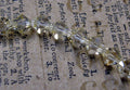 Tjeckiska MC Bicone - Crystal Blond Flare 6 mm, 1 sträng Preciosa