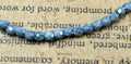 Tjeckiska Firepolish - Snake Fog 3 mm, 1 sträng Hilmas Pyssel