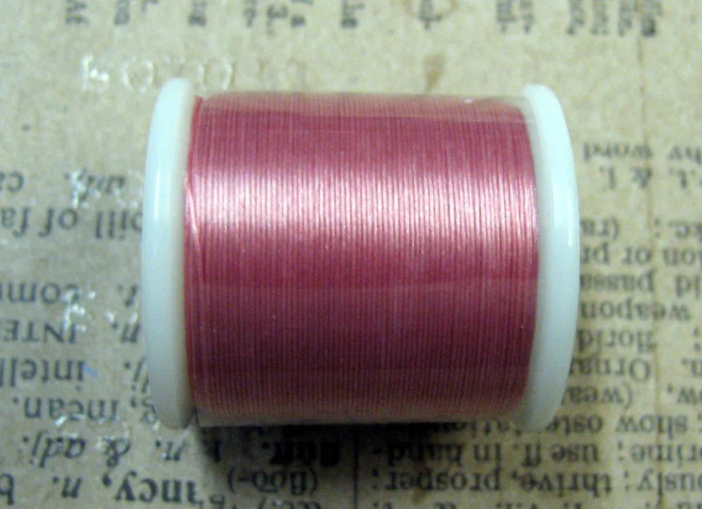 K.O Pärltråd - Rose, 1 Rulle K.O Beading Thread
