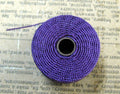 S- Lon bead cord - Plum, 1 rulle Hilmas Pyssel