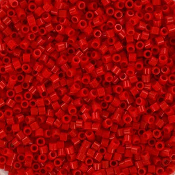 Miyuki Delica - Opaque Dark Cranberry 15/0, 3 gram Miyuki