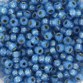 Miyuki Seed beads - Duracoat Silverlined Powder Blue 8/0 - 10 gram Miyuki