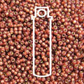 Miyuki seed beads - Duracoat Silverlined Copper 8/0 - 22 gram Miyuki