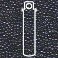 Miyuki Seed Beads - Gunmetal 8/0, 22 gram Miyuki