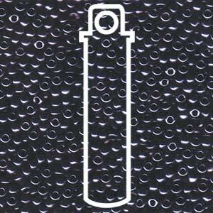 Miyuki Seed Beads - Gunmetal 8/0, 22 gram Miyuki