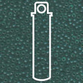 Miyuki Seed Beads - Matte Transparent Teal 8/0, 22 gram Miyuki