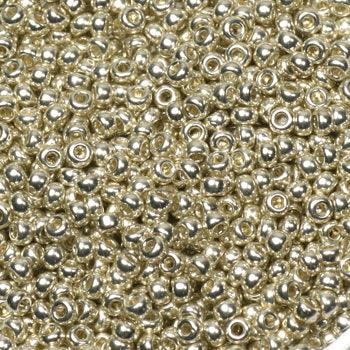 Miyuki Seed Beads - Galvanized Silver 11/0, 10 gram Miyuki