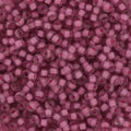 Miyuki Seed Beads - Semi-Matte Rose/Lined Crystal 11/0, 10 gram Miyuki
