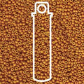 Miyuki Seed Beads - Special Dyed Pale Pumpkin 11/0, 24 gram Miyuki