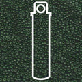 Miyuki Seed Beads - Special Dyed Hunter Green 11/0, 24 gram Miyuki
