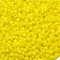 Miyuki Seed Beads - Opaque Yellow 11/0, 10 Gram Miyuki