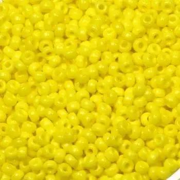 Miyuki Seed Beads - Opaque Yellow 11/0, 10 Gram Miyuki