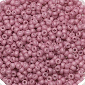 Miyuki Seed Beads - Matte Opaque Light Rose 11/0, 10 gram Miyuki
