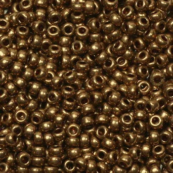 Miyuki Seed Beads - Light Bronze 11/0, 10 gram Miyuki