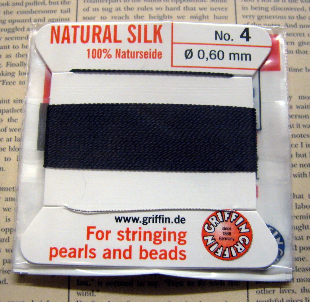 Griffin Silk - Svart strl 4, 1 förpackning Griffin
