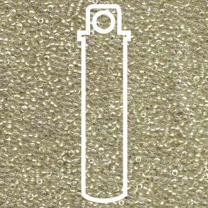 Miyuki Seed Beads - Sparkling Light Bronze Lined Crystal 15/0 Miyuki