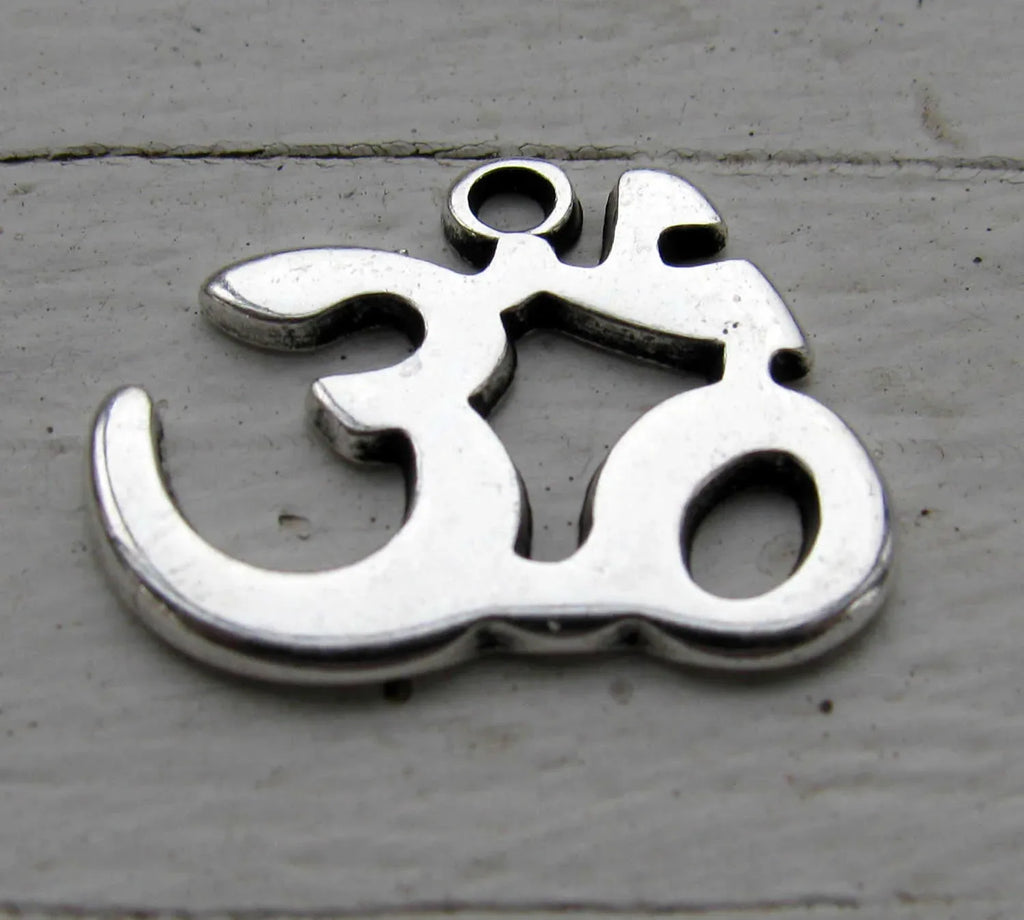 Berlock silverfärgad - Om 21x17mm 1 styck Grekisk Metall