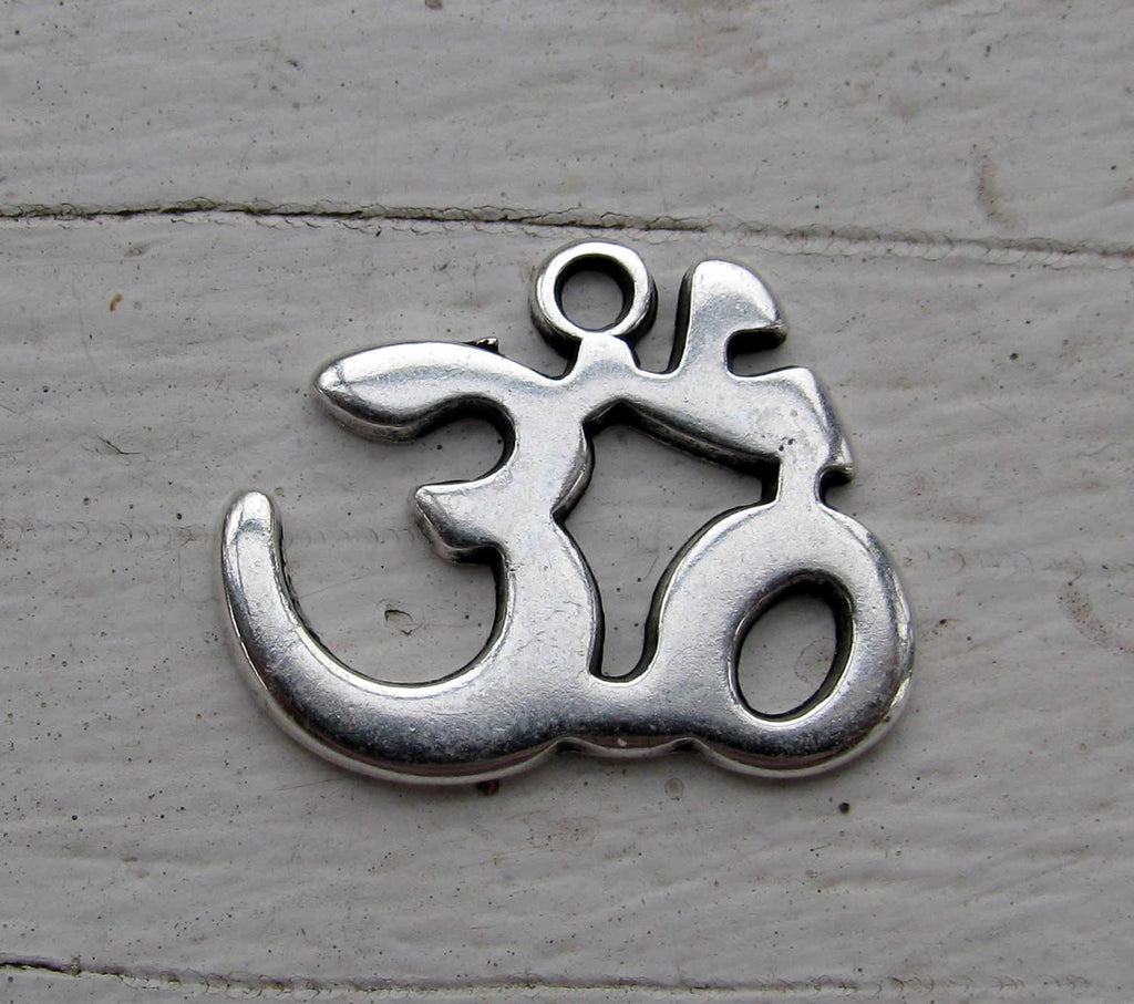 Berlock silverfärgad - Om 21x17mm 1 styck Grekisk Metall