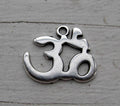 Berlock silverfärgad - Om 21x17mm 1 styck Grekisk Metall