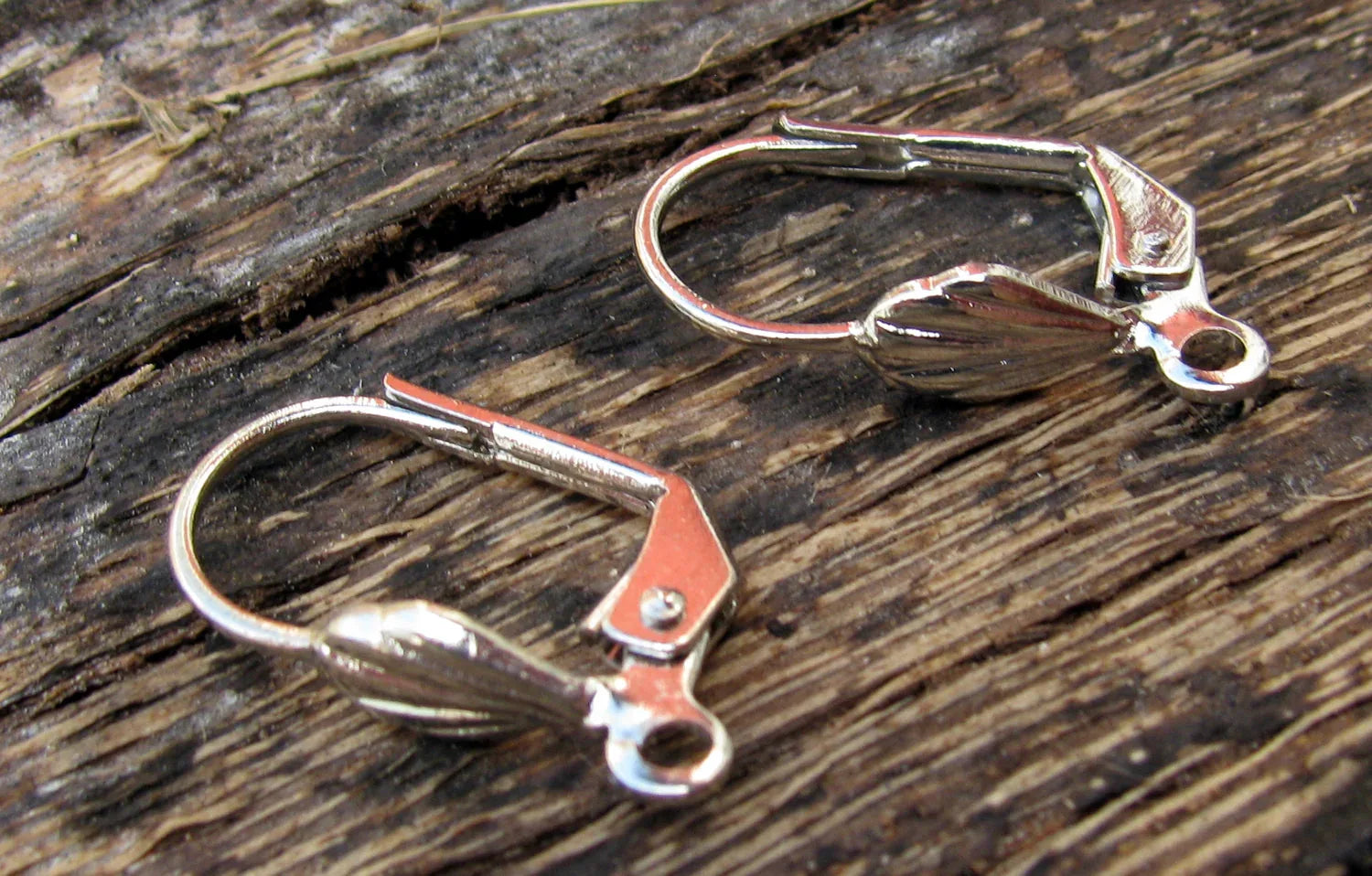 Örkrok Brisyr Silverpläterad - Smal snäcka 18mm, 1 par Grekisk Metall