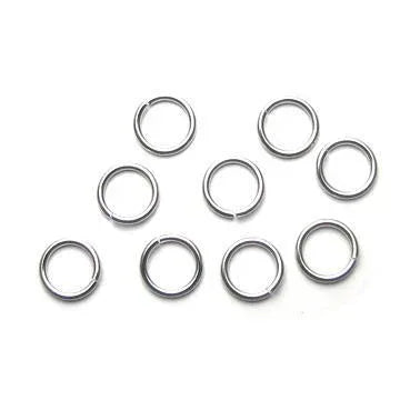 Bindringar Silverpläterade - 12x1,5mm, 10-pack Grekisk Metall