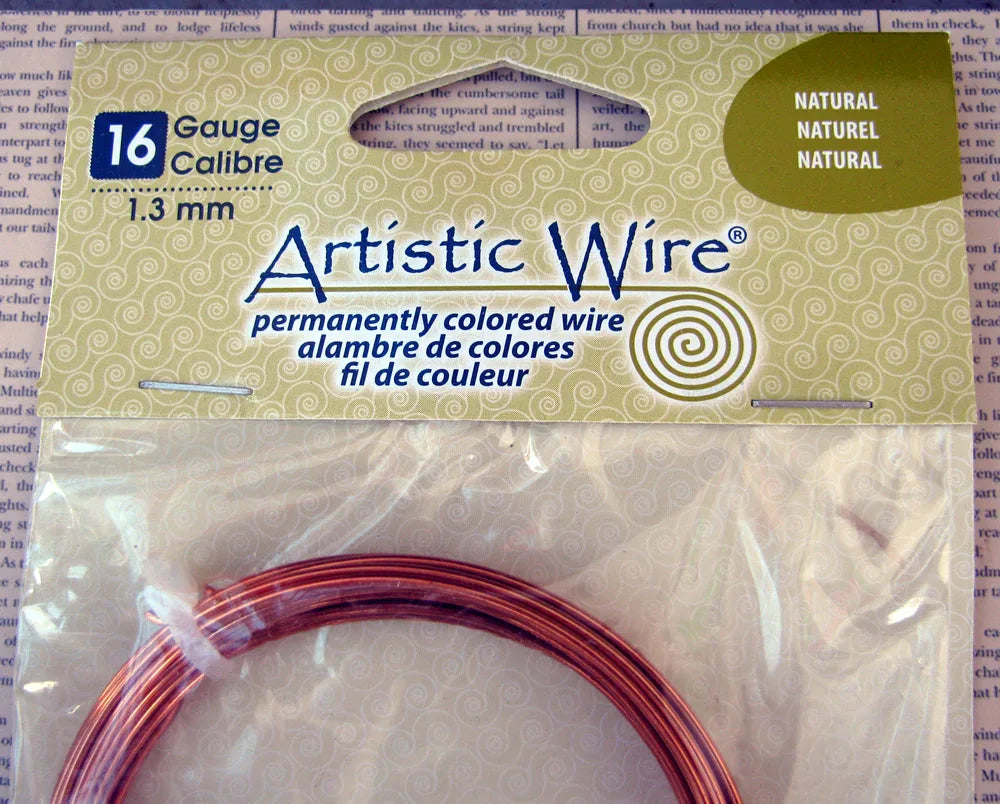 Artistic Wire 16 Ga - Natural, 1 Förpackning Artistic wire