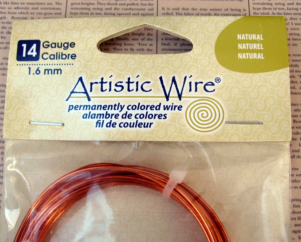 Artistic Wire 14 Ga - Natural, 1 Förpackning Artistic wire