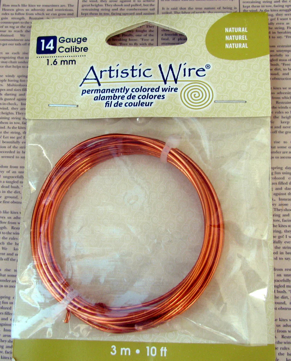 Artistic Wire 14 Ga - Natural, 1 Förpackning Artistic wire