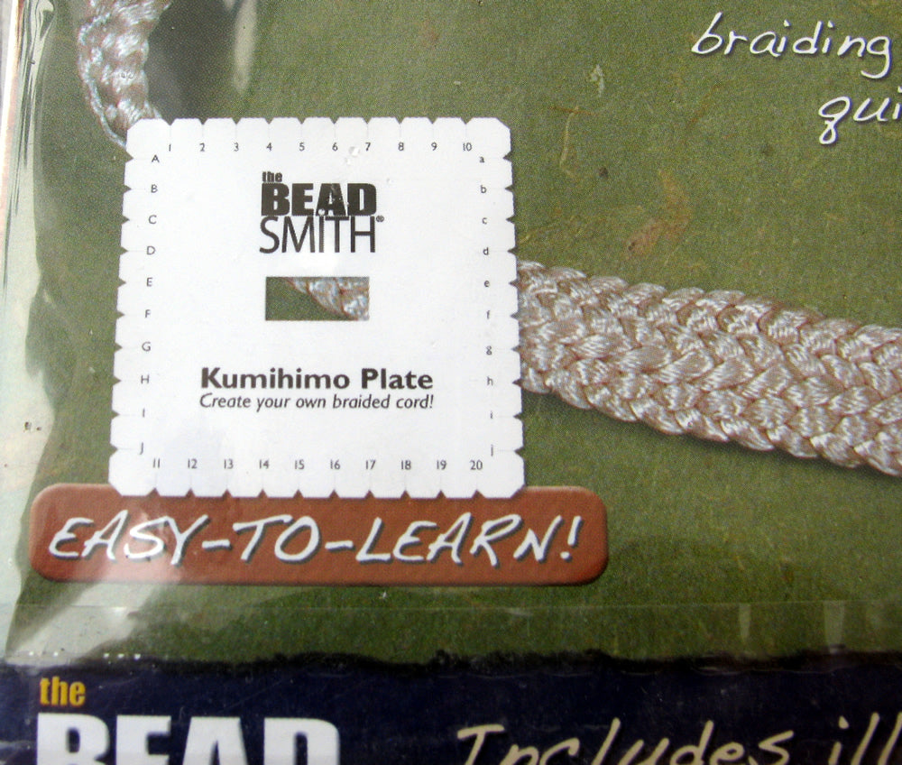 Kumihimoplatta - Fyrkantig 14 cm 1 styck Beadsmith