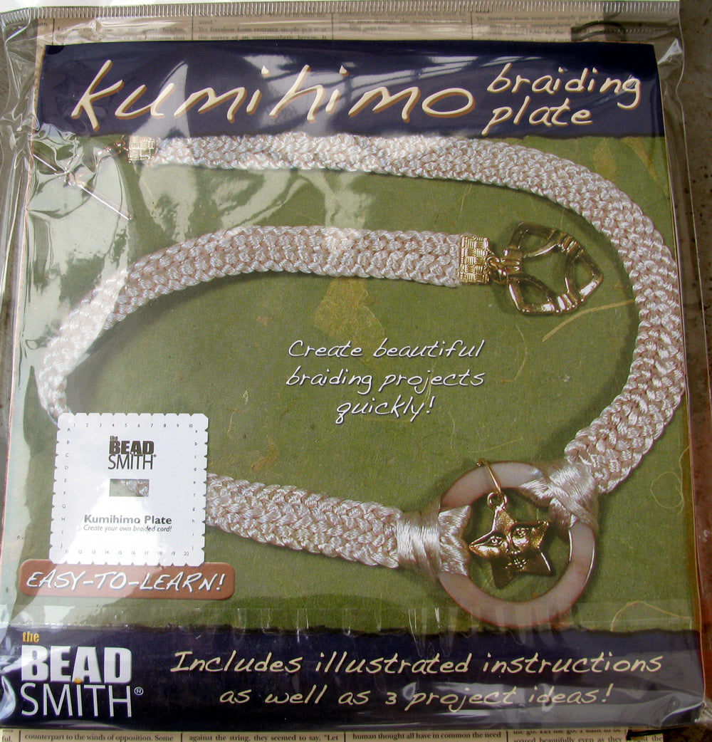 Kumihimoplatta - Fyrkantig 14 cm 1 styck Beadsmith