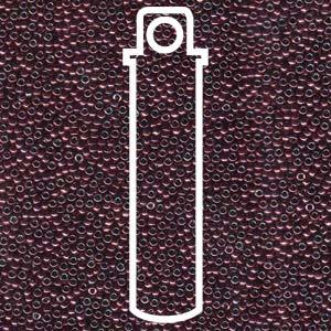 Miyuki Seed Beads - Metallic Raspberry 15/0, 8,2 gram Miyuki
