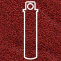 Miyuki Delica - BD Dyed Matte Opaque Maroon 11/0 - 7,2 gram Miyuki