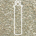 Miyuki Delica Hexcut - Galvanized Silver 11/0, 7,2 gram Miyuki