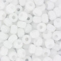 Miyuki Seed Beads - Opaque White 6/0, 10 gram Miyuki