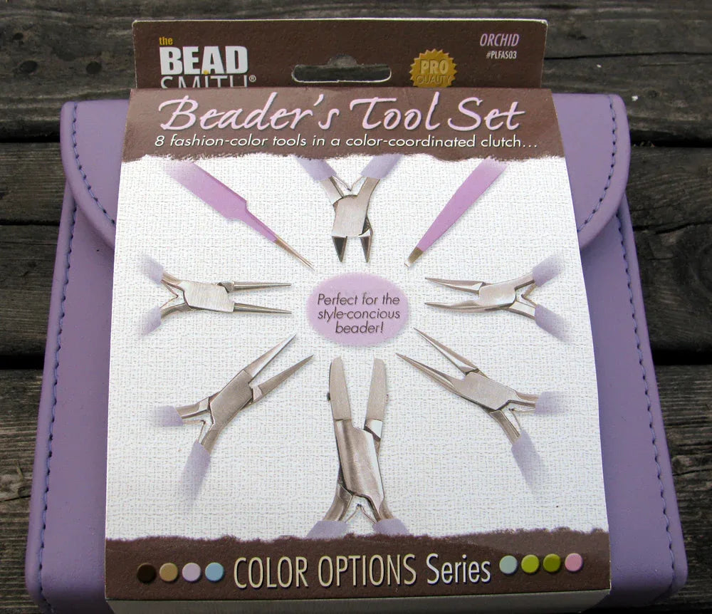 Beadsmith Verktygsset - 8 Verktyg Orchid 1 set Beadsmith
