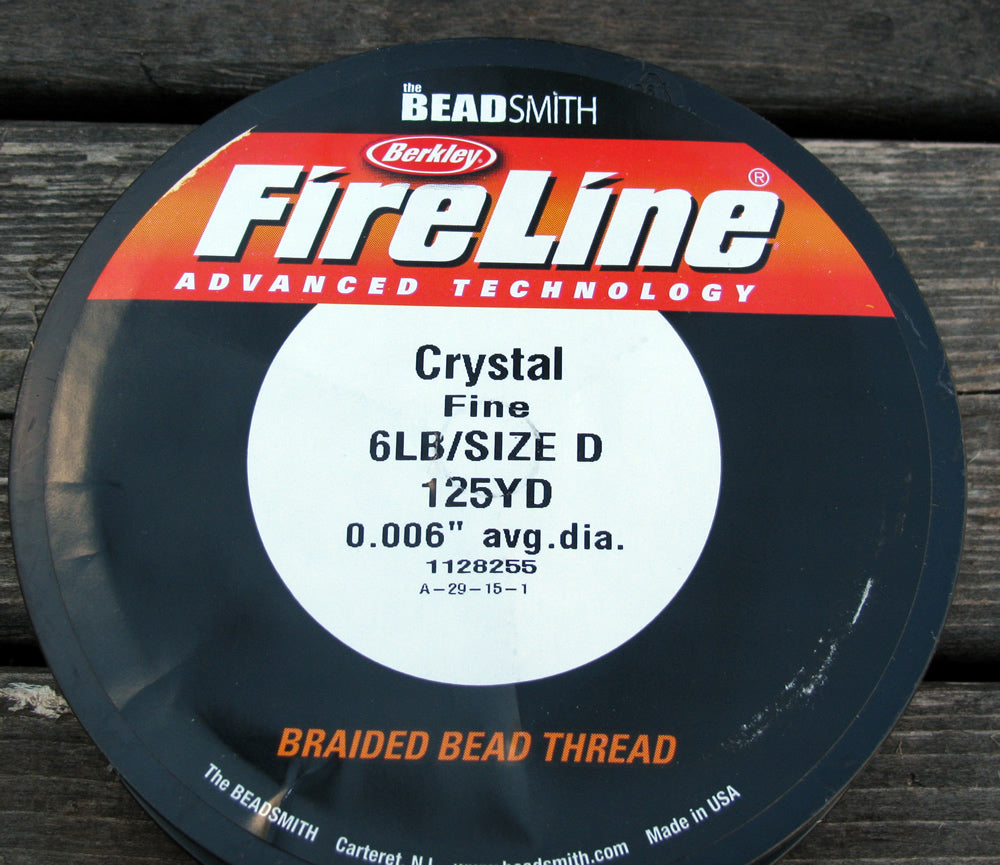 FireLine 6 LB - Crystal / Klar, 125 YD Beadsmith
