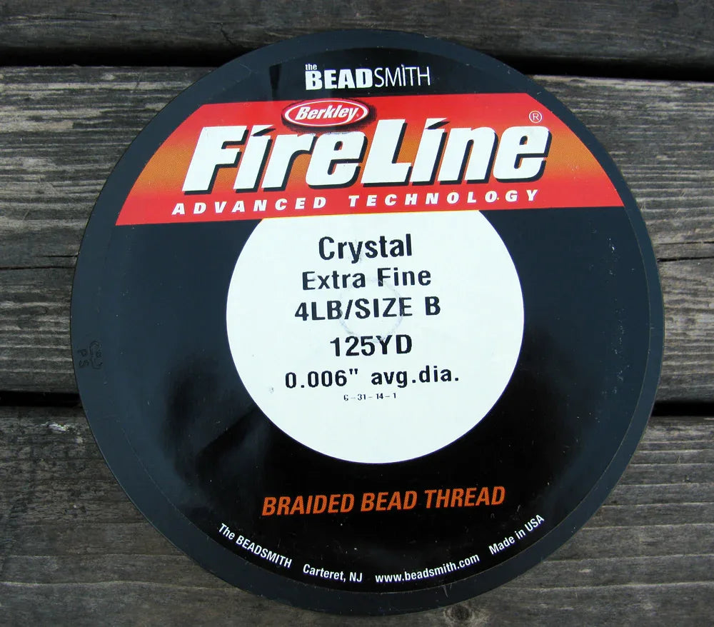 FireLine 4LB - Crystal / Klar 125 YD Beadsmith