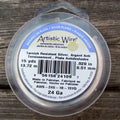 Artistic Wire 24 Ga - Silver Pläterad, Non Tarnish, 1 Rulle Artistic wire