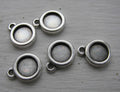 Ramberlock silverpläterad - Enkel rund 7mm, 1 styck Grekisk Metall